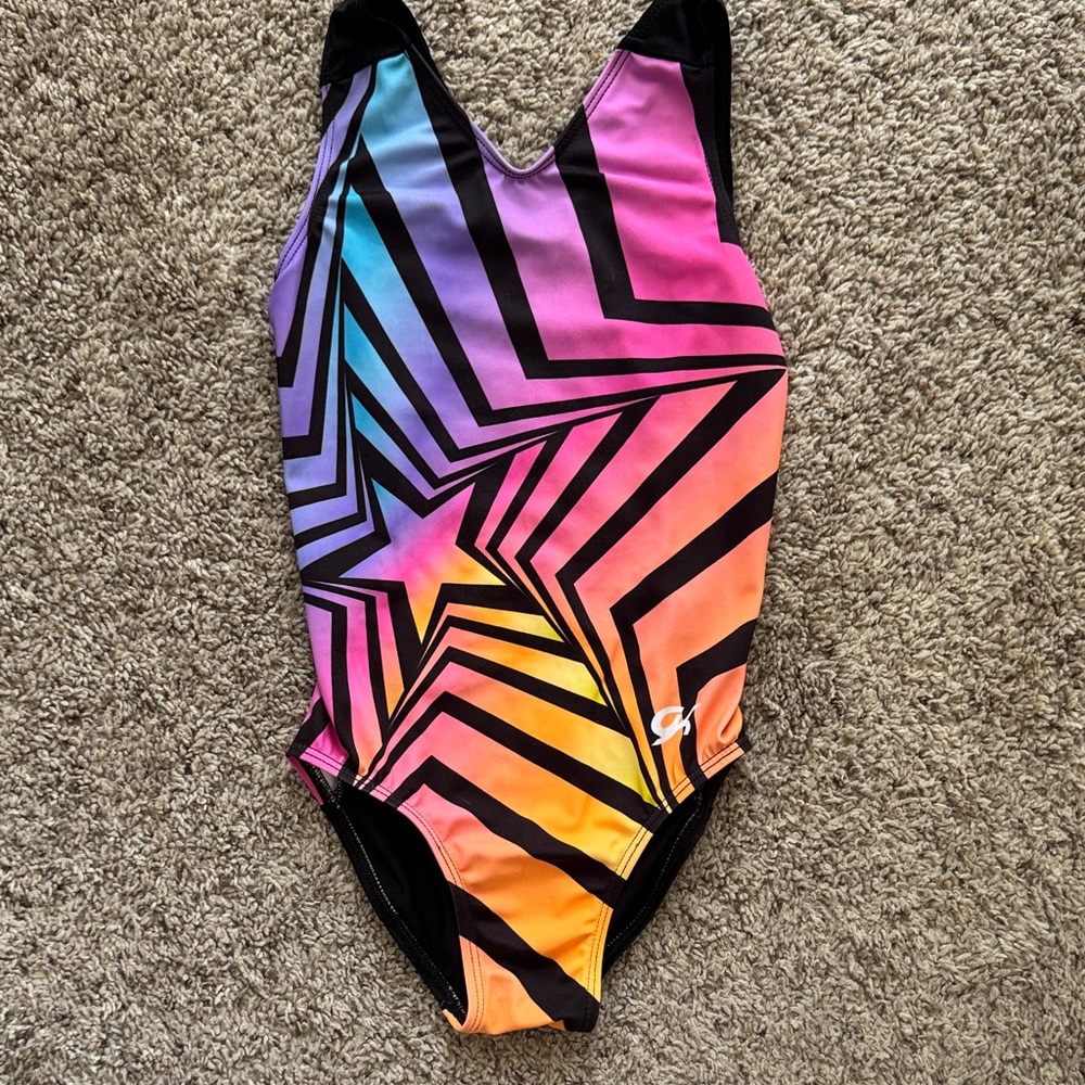 GK colorful gymnastics leotard